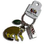 KEY RING SHAPED SQUIRREL MONKEY